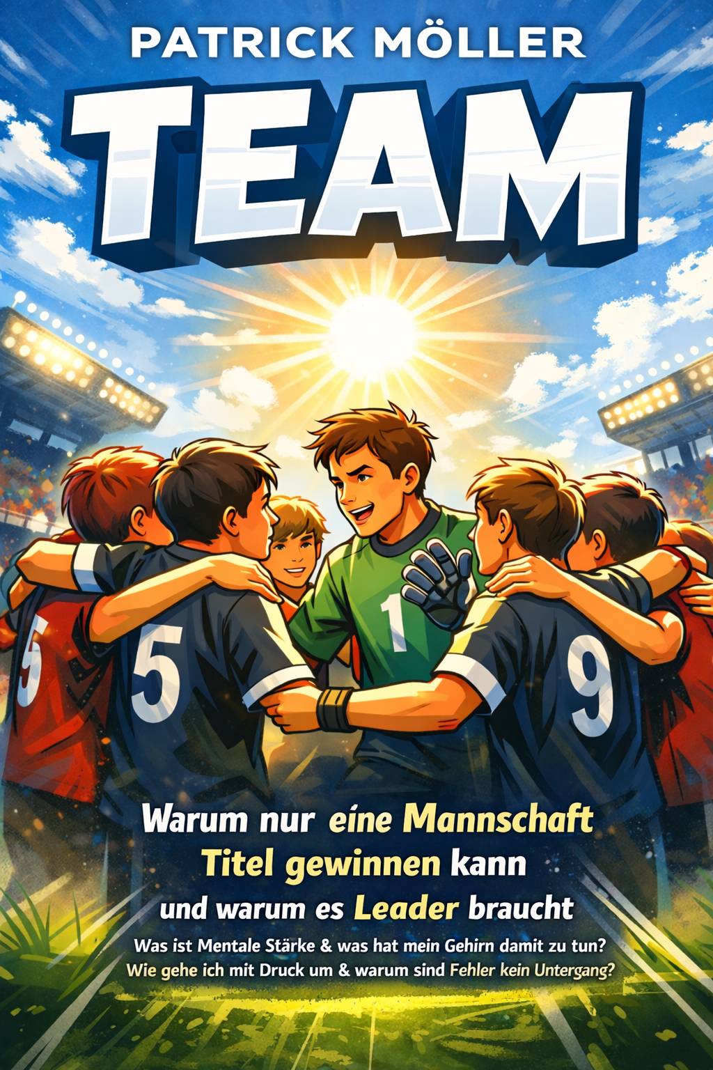 Buchcover TEAM – Warum nur eine Mannschaft Titel gewinnen kann von Patrick Möller